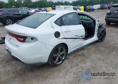 2015 Dodge Dart Gt z USA, uszkodzony, nr VIN 1C3CDFEB7FD160025